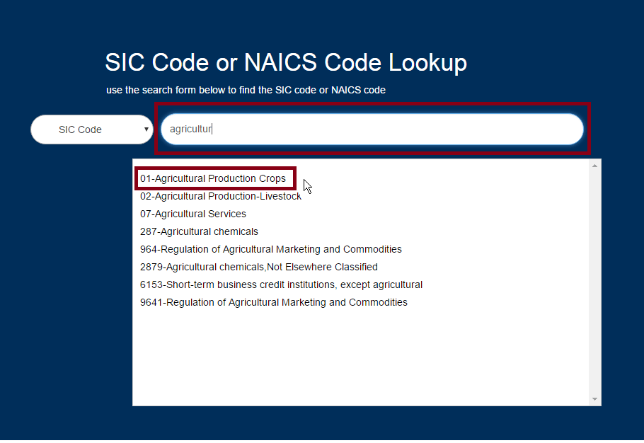 naic group code